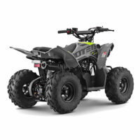 Rear side angle view of 10Ten 110 RXR kids starter petrol quad bike from Quad Spares