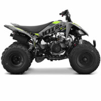 Side view of 10Ten 180 RXR mid size sport petrol quad bike from Quad Spares