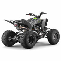 Rear side angle view of 10Ten 250 RXR youth sport petrol quad bike from Quad Spares