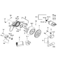 TGB Blade 520SL Starting Clutch Assembly