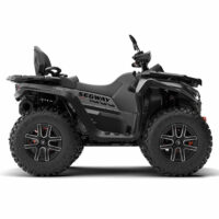 Segway AT10 W ABS Premium ATV tensive red & grey model other side view profile
