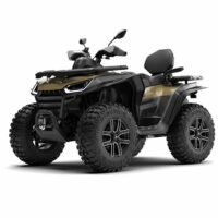 Segway AT10 W ABS Premium Road Quad Segway AT10 W ABS Premium quad bike dessert yellow model front angle view profile