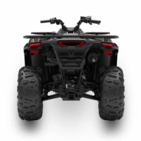 Segway AT5 S Prairie ATV Rear view of Segway AT5 S Prairie Camo short wheelbase quadbike from Quad Spares