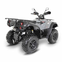 Rear side angle view of TGB Blade 600SL road legal grey quad bike from Quad Spares