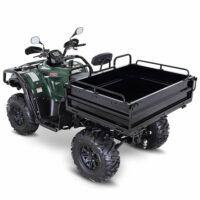 TGB LandMaster 600 road legal quadbike rear side view profile