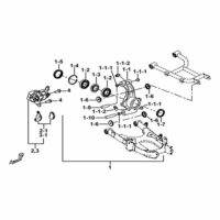 TGB Blade 1000LTX Rear Brake Pads 14"