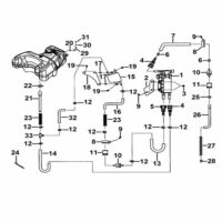 TGB Blade 520SL Fuel Pump Diagram TGB Target 600 Fuel Hose Fast Connector (A)