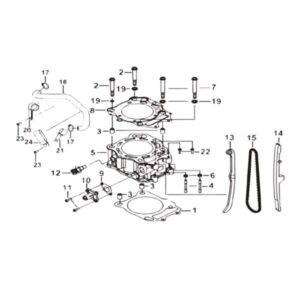 TGB Blade 520 TIming Chain