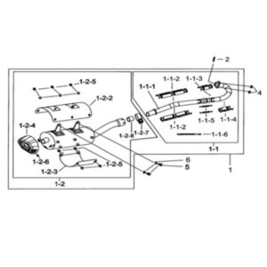 TGB Exhaust Pipe Gasket Part No 910387