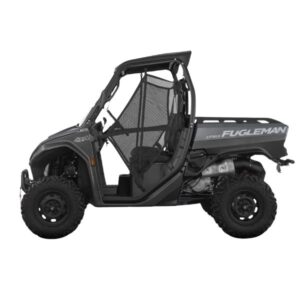 Side view of Segway Fugleman UT10X Deluxe Bold Black side by side buggy from Quad Spares