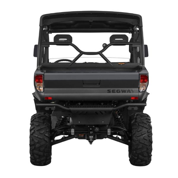 Rear view of Segway Fugleman UT10X Deluxe Bold Black side by side buggy from Quad Spares