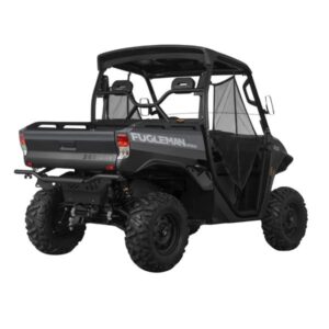 Rear side angle view of Segway Fugleman UT10X Deluxe Bold Black side by side opposite profile from Quad Spares