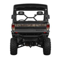 Rear view of Segway Fugleman UT10E Camo side by side buggy from Quad Spares