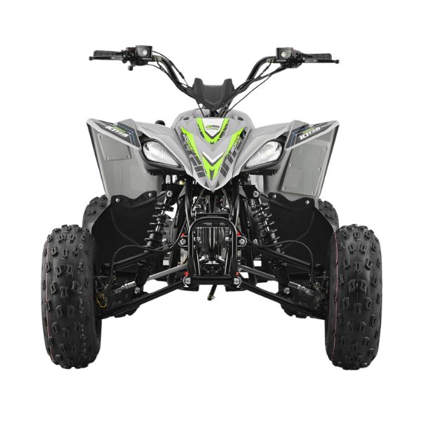 Front view of 10Ten 120 RXR EFI junior petrol quad bike from Quad Spares