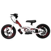 Amped A10 White 240w Electric Kids Balance Bike