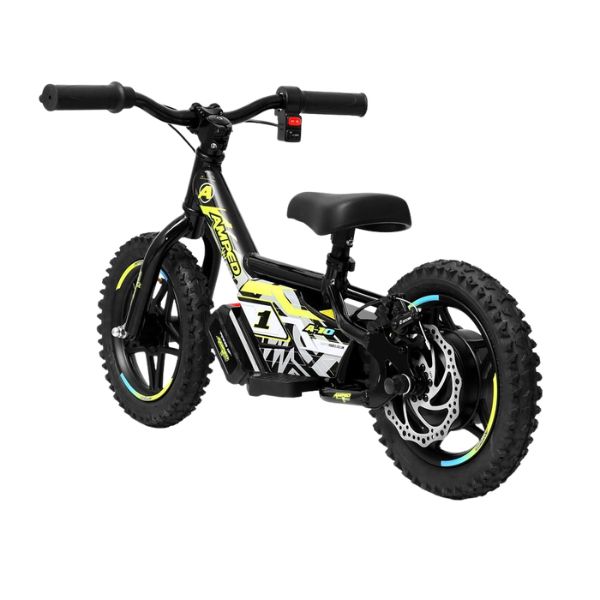Amped A10 Black 240w Electric Kids Balance Bike
