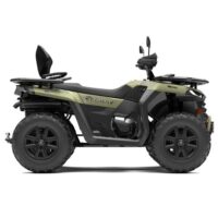 Segway AT5 L Metallic Green Quadbike Side view of Segway AT5 L Metallic Green road quad from Quad Spares