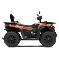 Side view of Segway AT5 L Radical Orange quadbike from Quad Spares