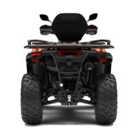 Rear view of Segway AT5 L Radical Orange quadbike from Quad Spares