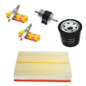 Quad Spares genuine Segway AT10 and AT10W full filter and NGK spark plug service kit