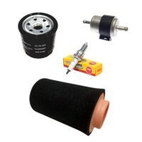 Quad Spares genuine Segway AT5 oil air fuel filter and NGK spark plug service kit