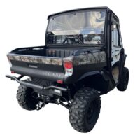 Segway Fugleman UT10E with Full DFK Hard Cab Quad Spares Segway Fugleman UT10E TrueTimber Prairie Camo utility vehicle side view