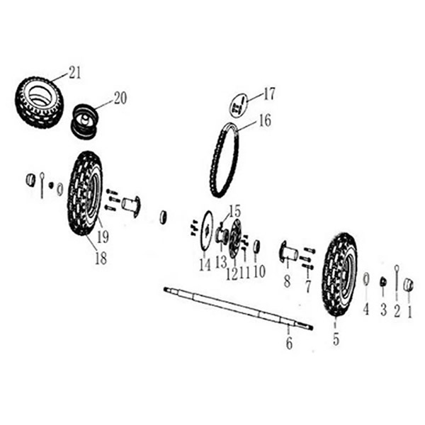 Mudrocks GT80 Drive Chain Diagram Mudrocks GT80 Drive Chain