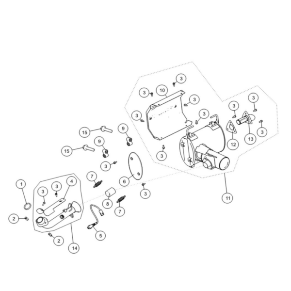 Segway ATV6 Exhaust Diagram Segway Snarler ATV6 Spherical Graphite Sleeve