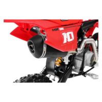 10TEN JHL MK110 pit bike performance exhaust pipe profile