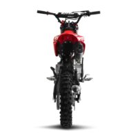 10TEN JHL MK110 pit bike rear view and exhaust pipe