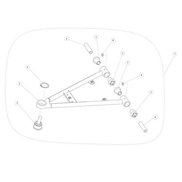 Segway ATV6 Diagram Segway Snarler ATV6 Hub Bushing