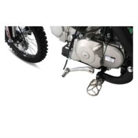 10TEN JHL LK140 140cc pit bike featuring a big wheel 17 14 inch chassis setup high performance off road motocross frame and oil cooled Zongshen engine