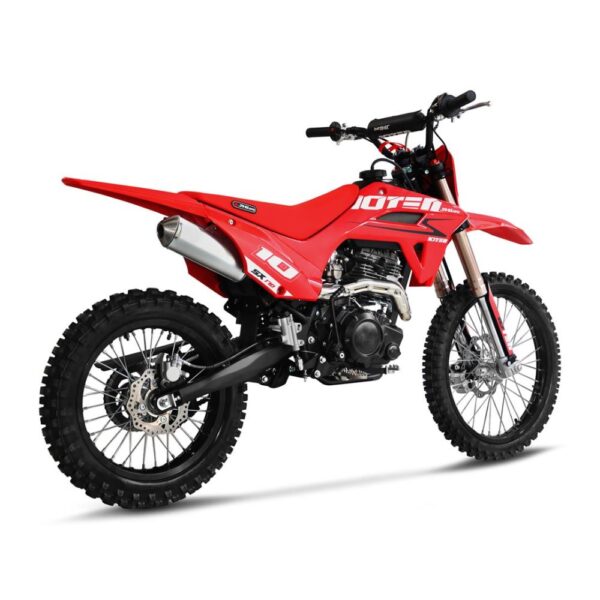 10TEN 170cc Dirt Bike Quad Spares High performance 10TEN 170cc dirt bike built onto a rugged motocross frame with high traction knobby tyres and premium race decals