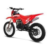 10TEN JHL SX170 Premium Bike Quad Spares 10TEN JHL SX170 pit bike showing its clean bodywork lines premium paint finish and contrasting black alloy rims