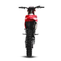 The 10TEN JHL LX250R competition dirt bike at Quad Spares utilizing fully adjustable KYB race suspension and genuine DID aluminium rims